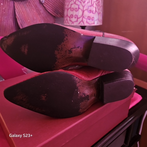 VINTAGE Nine West Cowboy Boots - Picture 4 of 5